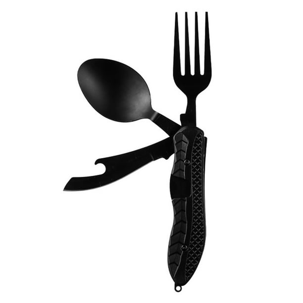 Utensilios para Acampar ANGGREK Cuchillo Multiherramienta Desmontable 4 En 1