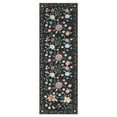 thumbnail image 4 of Ataucjin Area Rug Boho Floral Rugs, Large Area Rug Machine Washable Rugs Ultra-Thin Flower Carpet Non Slip Low Pile Carpet Rug for Living Room Bedroom Nursery, 4 of 6