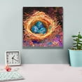 thumbnail image 4 of Epic Graffiti 'Home' by St. Hilaire Elizabeth, Canvas Wall Art, 12"x12", 4 of 8