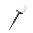 thumbnail image 3 of Lumières Solaires en Forme de Boule Blanche pour Chemin Extérieur Jardin Étanches et Résistantes à l'Eau LED pour Allée 4 Pcs, 3 of 4
