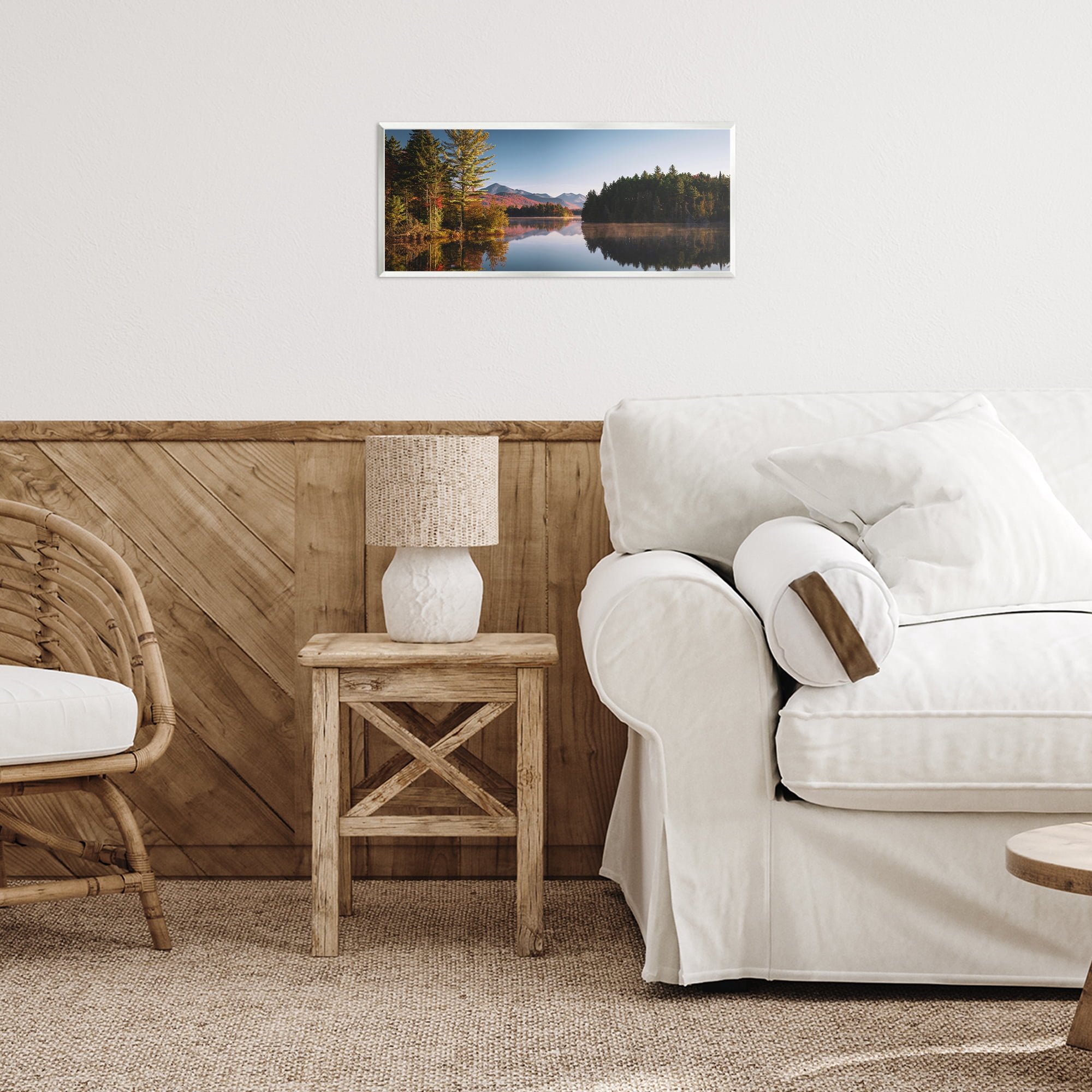 Stupell Industries Autumn Morning Reflection Wall Plaque Art, design by Jonathan Zaharek