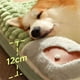 thumbnail image 3 of Cama para perros, alfombrilla protectora para la columna cervical, desmontable, para interiores, cómoda, color marrón, 3 of 5