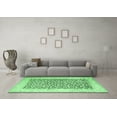 thumbnail image 3 of Ahgly Company Indoor Rectangle Persian Emerald Green Traditional Area Rugs, 2' x 4', 3 of 4