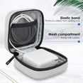 thumbnail image 3 of Protective Case for MacBook Power Adapter, Anti-Scratch Organizer Bag Small Storage Travel Pouch for Laptop MacBook Charger, USB Cables, USB Drives, Earphones, Magic Mouse, AirPods - Beige, 3 of 8