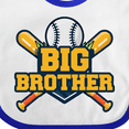 thumbnail image 4 of Inktastic Big Brother Baseball Boys Baby Bib, 4 of 4