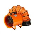 thumbnail image 2 of VEVOR Portable Ventilator, 12 inch Heavy Duty Cylinder Fan with 16.4ft Duct Hose, 585W Strong Shop Exhaust Blower 3198CFM, Industrial Utility Blower for Sucking Dust, Smoke, Smoke Home/Workplace, 2 of 10