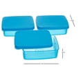 thumbnail image 2 of Juego de 3 escuadras de plástico Signoraware Handy, color azul claro., 2 of 2