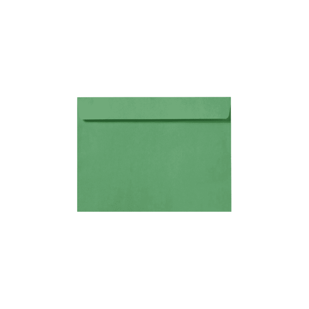 LUXPaper 9 x 12 Booklet Envelopes, Holiday Green, 50/Pack