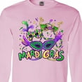 thumbnail image 4 of Inktastic Mardi Gras Masks and Beads Long Sleeve T-Shirt, 4 of 5