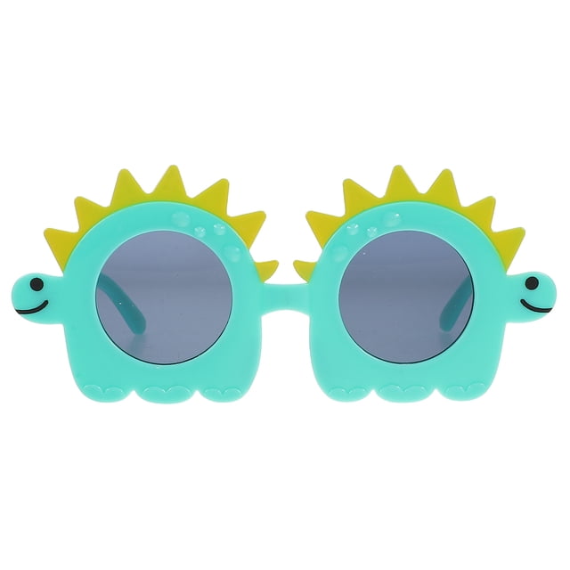 Gafas de sol novedosas para adultos y niños suministros de fiestas de dino vasos de cumpleaños divertidos forma de dinosaurio único para fiestas de graduación y cumpleaños