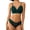 Green, variant on Lace Bra and Panty Set Sexy Lingerie Hook & Eye Underwear (No Padded)