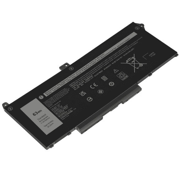 For Dell Latitude 5420 5520 Precision 3560 63Wh 4Cell Laptop Battery RJ40G M033W