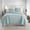 03 - Blue, variant on Oversized King Quilt Bedding Set, Soft Quilted Bedspread, Wrinkle Free and Pet Hair Resistant Bedding, Quilted Coverlet Set w/2 Pillow Shams, Cream Quilt King Bedspread