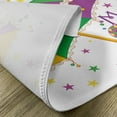 thumbnail image 5 of Ambesonne Mardi Gras Place Mats Set of 4, Umbrella Stars Fun, Standard Size, Purple Yellow Green, 5 of 6