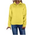 thumbnail image 1 of Timegard Sweatshirts pour Femmes Col Montant Manches Longues Ample Confortable Pull Tops Automne Hiver Mode, 1 of 6