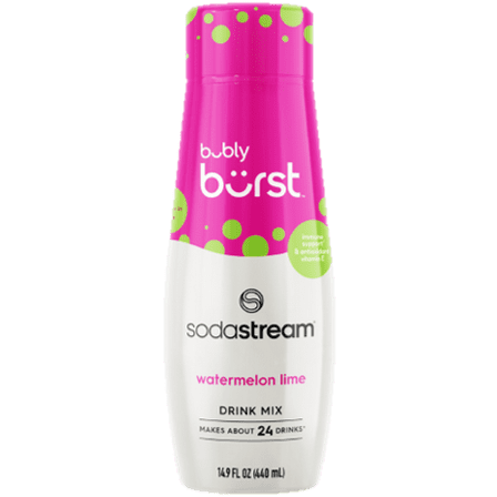 SodaStream Bubly Burst Watermelon Lime Flavor Mix