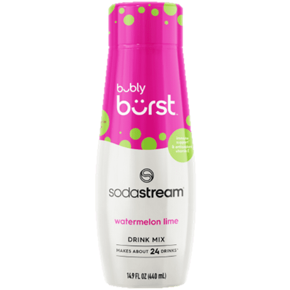 SodaStream Bubly Burst Watermelon Lime Flavor Mix