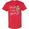 thumbnail image 3 of Inktastic Christmas Llama T-Shirt, 3 of 5