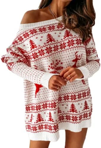 Gymboree Nordic Snowflakes Ugly Christmas Sweater Dress - The Ugly