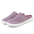 thumbnail image 4 of GUOBIOZIY Women's Slip-On Orthopedic Arch Support Backless Slippers Platform Sneakers,Breathable Knitted Mesh Soft Comfortable(Pink,8), 4 of 7