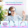 thumbnail image 2 of Auriculares TONOSHARK con cancelación activa de ruido para niños, color morado, 2 of 8