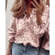 thumbnail image 1 of Camisa de manga larga con volantes para mujer, camisas europeas y americanas, primavera y verano, novedad, 1 of 2