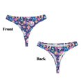 thumbnail image 3 of Fotbe mushroom Skull rainbow color Tanga Sin Costuras para Mujer con Estampado – Panties Invisibles, Transpirables y Cómodos para Uso Diario-XX-Large, 3 of 6