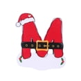 thumbnail image 1 of Fwttom 26 Noël 26 Lettres Ornements Rouges Ornements en Bois pour Sapin de Noël Pendentif Suspendu avec Lettres Ornements Alphabet Décorations de Sapin de Noël pour la Maison, 1 of 3