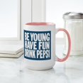 thumbnail image 4 of CafePress - Pepsi Be Young - 15 oz Ceramic Large White Novelty Mug, 4 of 4