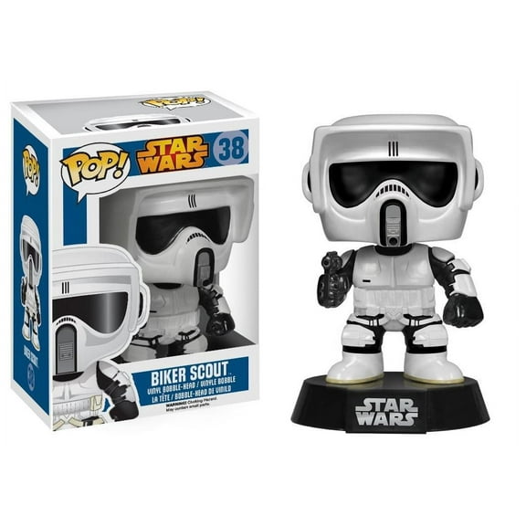 Funko Pop! Star Wars Biker Scout Vinyl Bobble Head