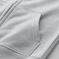 thumbnail image 6 of OGLCCG Girls Zip Up Hoodies Long Sleeve Hooded Sweatshirts Casual Lightweight Cotton Workout Jacket with Pockets 2-13 Years, 6 of 8