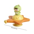 thumbnail image 3 of Suction Cup Spinning Toy Set | Rotating Sensory Fidget Spinner for Bath & Tabletop | Smooth 360° Nylon Bearing, Visual & Auditory Stimulation, Durable Safe ABS Plastic, 4.1" Size, Easy Grip Design, 3 of 6