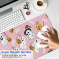 thumbnail image 4 of Long Mouse Pads for Desk,Cute Halloween Ghost Pattern Desk Mats on Top Of Desks, Desk Mouse Pad Extra Large with 3mm Non-Slip Base and Stitched Edge for Gaming,Office,Work,Home 31.5"x11.8", 4 of 6