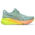 thumbnail image 2 of ASICS Women's Gel-Kayano 31 Paris Running Shoes, Light Celadon/Safety Yellow, 2 of 4