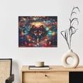 thumbnail image 6 of Picia Mystic Wolf Dreamcatcher Pattern Decorative Picture – Unique Wall Art, Modern Canvas Print for Trendy Interiors (Horizontal), 6 of 6