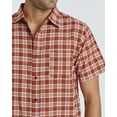 thumbnail image 5 of Real Essentials 3 Pack: Men's Regular-Fit Short Sleeve Woven Button Down Shirt with Pocket (Available in Big & Tall), 5 of 7