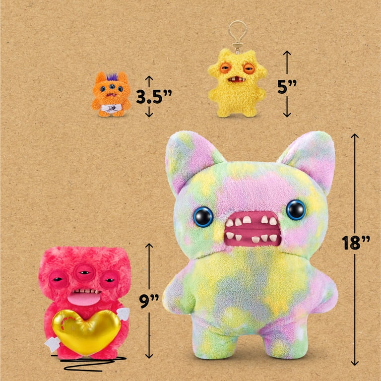Fuggler Love Fugg 9 inch Annoyed Alien (red), Funny Ugly Monster