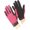 Raspberry, variant on Shires Aubrion Stratos Kids' Riding Gloves: Comfort & Grip Black / Large