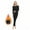 Black, variant on Xunmmm Thermal Underwear Set for Women Fleece Lined Long Sleeves Base Layer Set Top Bottom Winter Top And Bottoms Warm Thermal Underwear Set