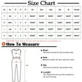 thumbnail image 3 of MIUOWANP Two Piece Outfits for Women Women Solid Color Leisure Hood Sweater Athletic Wear Long Sleeves Suit, 3 of 5