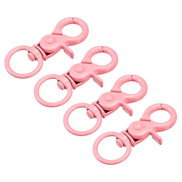 Cierres Giratorios de Seguridad Unique Bargains Rosa 44mm 4uds