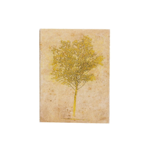 De Kulture Works Golden Tree Artwork Pocket Diary 100 Pages, 125 GSM, Set of 2