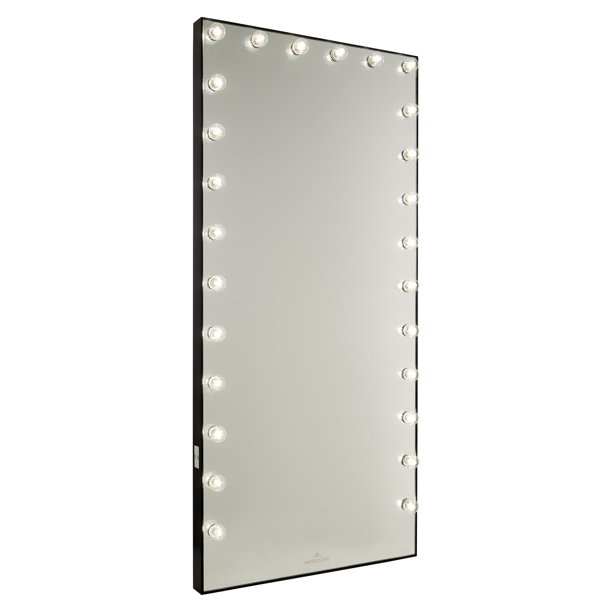 Impressions Vanity Hollywood Glow Lite FL Pro Vanity Floor Mirror Full