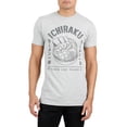 thumbnail image 5 of Naruto Men's & Big Men's Long Sleeve & Short Sleeve Graphic Tees, 2 Pack, Sizes S-3XL, 5 of 6