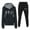 Black, variant on zbxnLI 2 Piece Outfits Sweatsuits for Women Cowl Neck Hoodie Sweatshirts Casual Sweatpants Lounge Sets