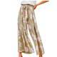 thumbnail image 1 of Pantalones largos de pierna ancha con estampado de cordones y cintura elástica suelta informal para mujer a la moda Pompotops ulkah940106, 1 of 9