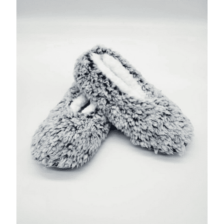 

Snuggle Feet Women s Super Soft Comfy Slippers Sherpa Lined Fluffy Non Skid Indoor Slipper Socks