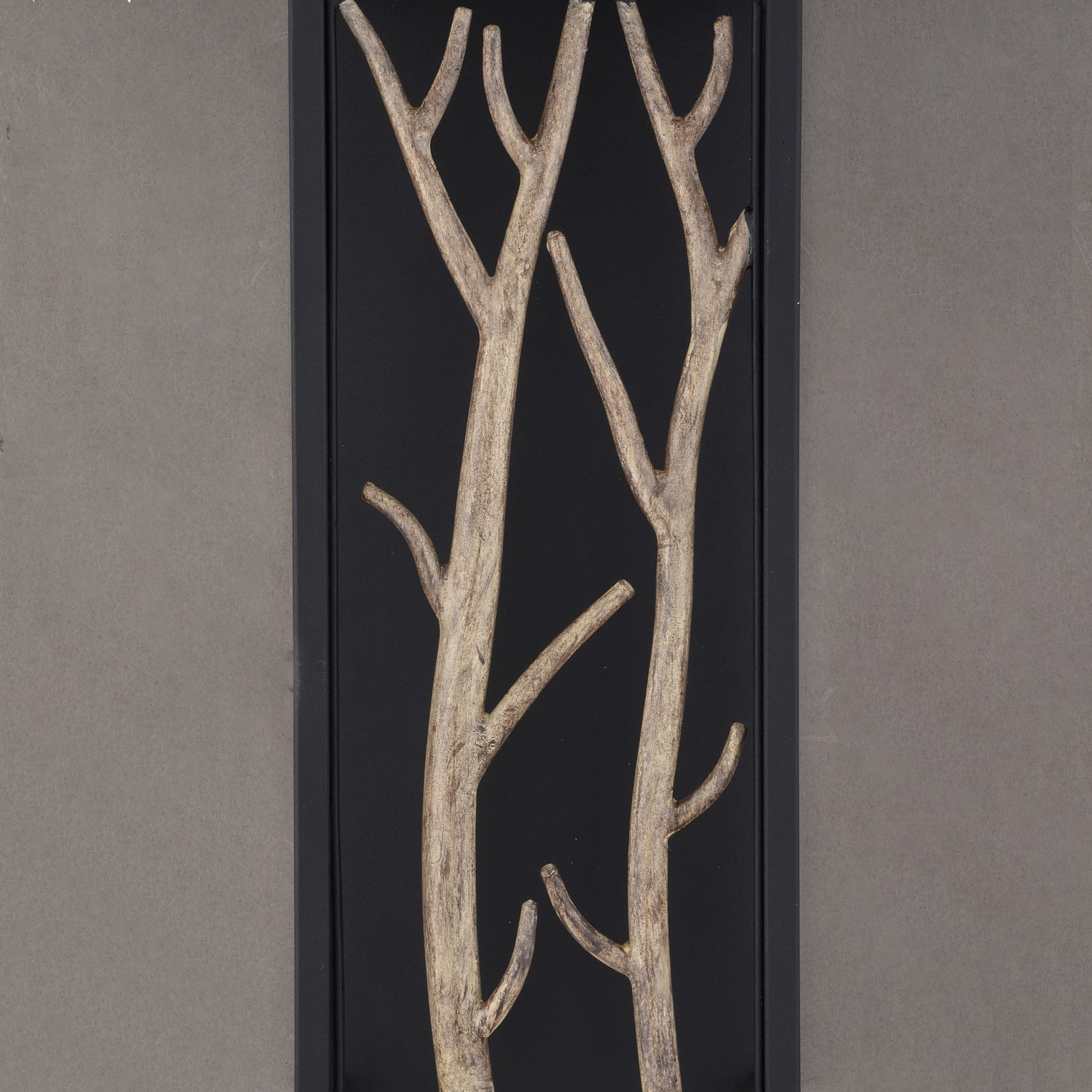 Vaxcel Ocala 1 Light LED Black Rustic Twig Outdoor Wall Sconce
