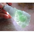 thumbnail image 6 of Certified Green Burma 100% Natural A Jade jadeite Pendant Phoenix Parrot Coin Ruyi Necklace 664248 TN, 6 of 10