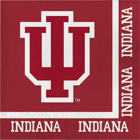 Indiana University Napkins, 20 pk